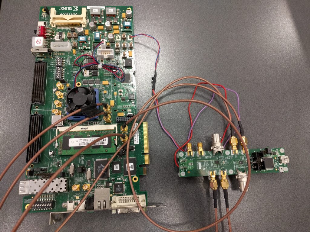 Proyecto de I+D basado en una FPGA de Xilinx para la captura de vídeo SDI y transmisión PCIe a un microprocesador de Intel para realizar la codificación HEVC.